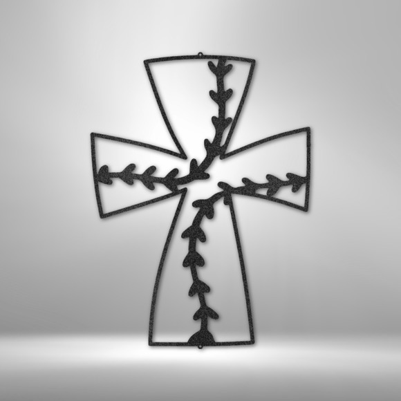 Faith In Baseball Metal Art Steel Sign Laser Cut Powder Coated Home & Office Met